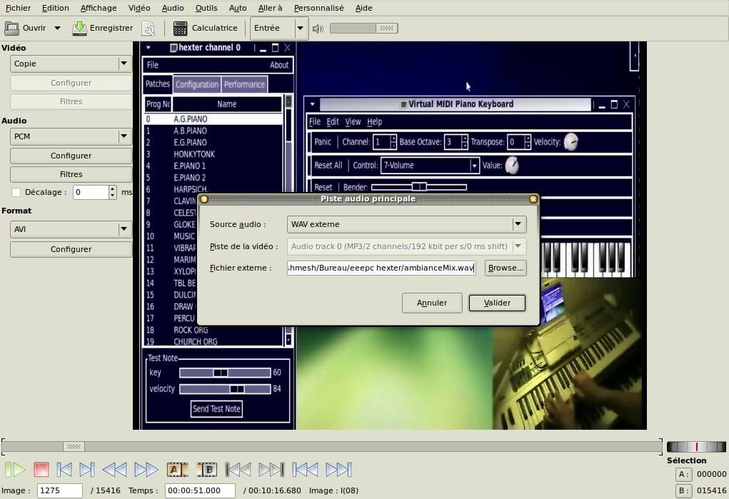 Used in Faire une vidéo de présentation des logiciels Linux Mao