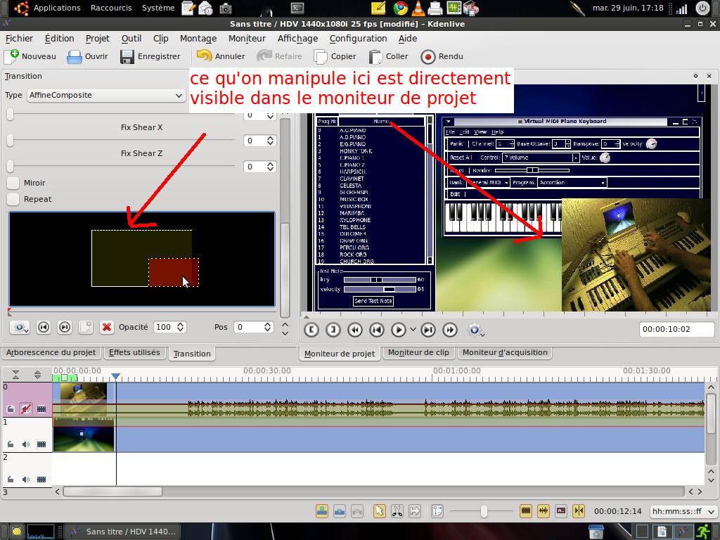 Used in Faire une vidéo de présentation des logiciels Linux Mao
