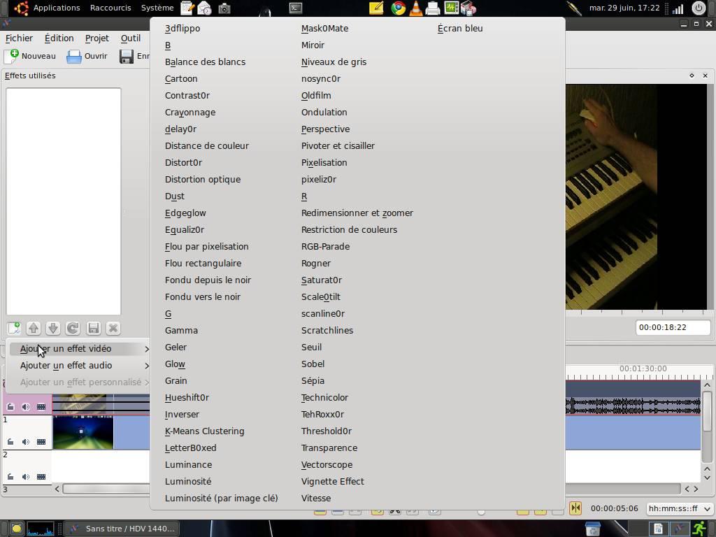 Used in Faire une vidéo de présentation des logiciels Linux Mao